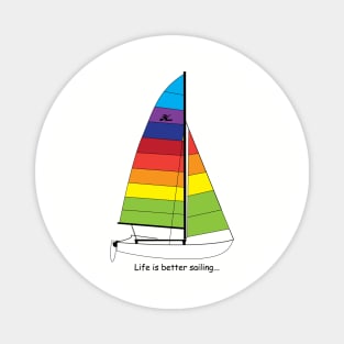 Hobie 16 Catamaran Sailboat Magnet